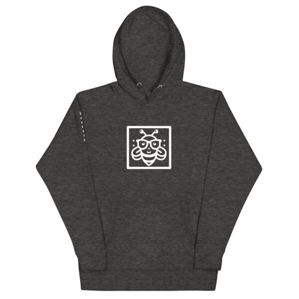 Unisex Hoodie large squared logo - Image 10
