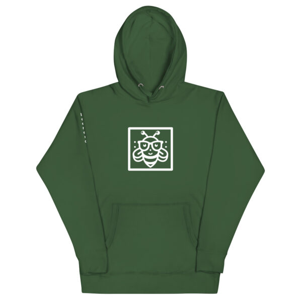 Unisex Hoodie large squared logo - Image 18