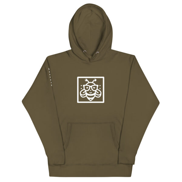 Unisex Hoodie large squared logo